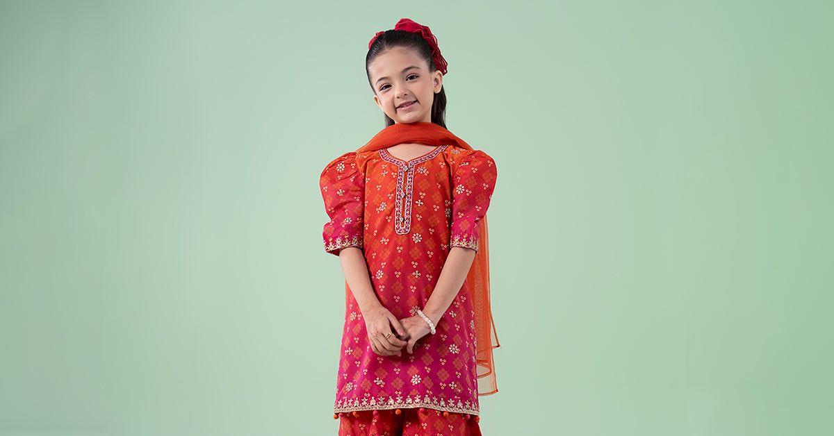 3 Piece Embroidered Lawn Suit | MKD-EA25-18