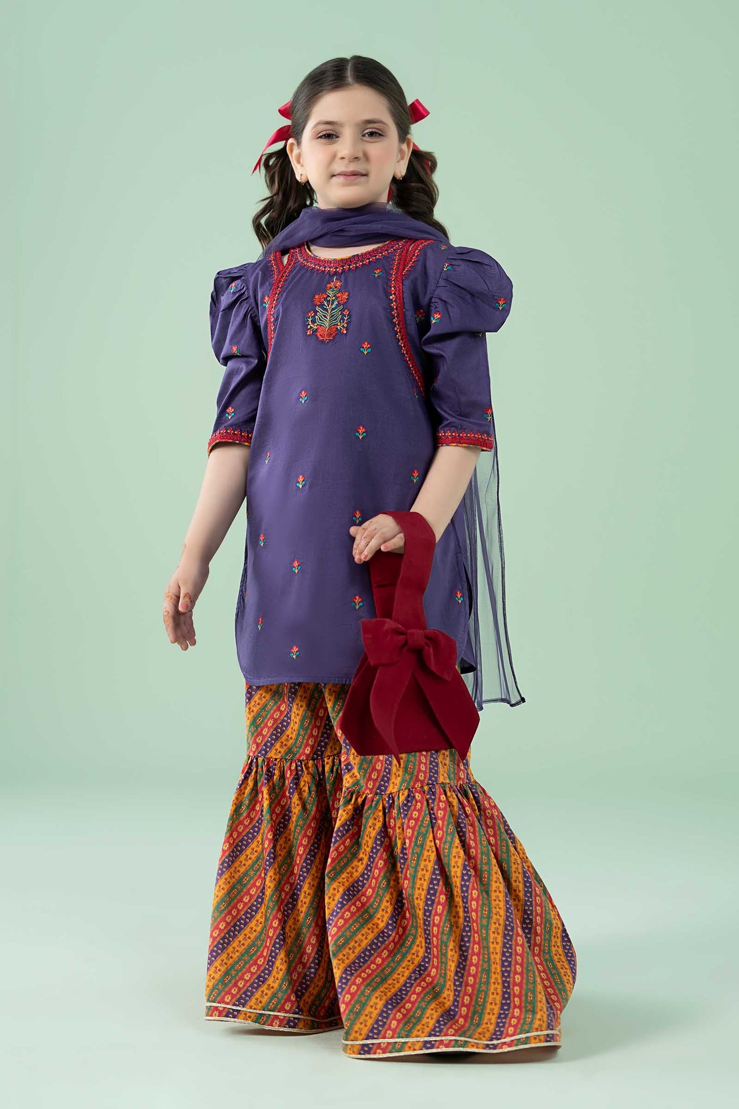 3 Piece Embroidered Lawn Suit