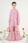 3 Piece Embroidered Cotton Brochia Jacquard Suit