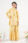 3 Piece Embroidered Cotton Brochia Jacquard Suit