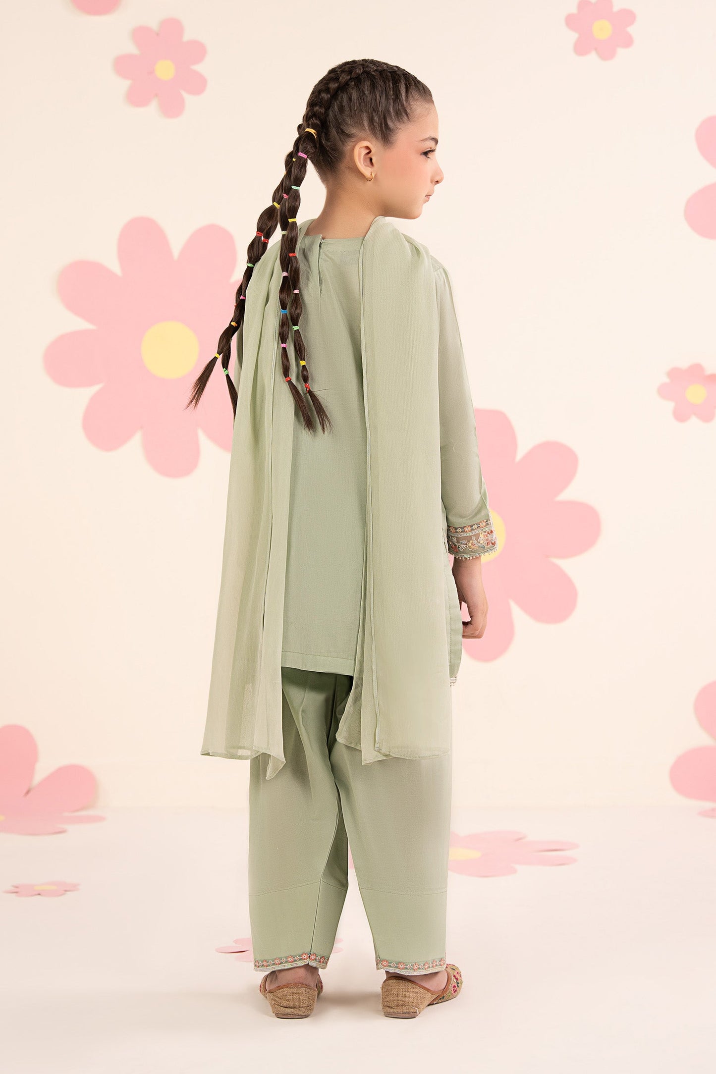 3 Piece Embroidered Lawn Suit