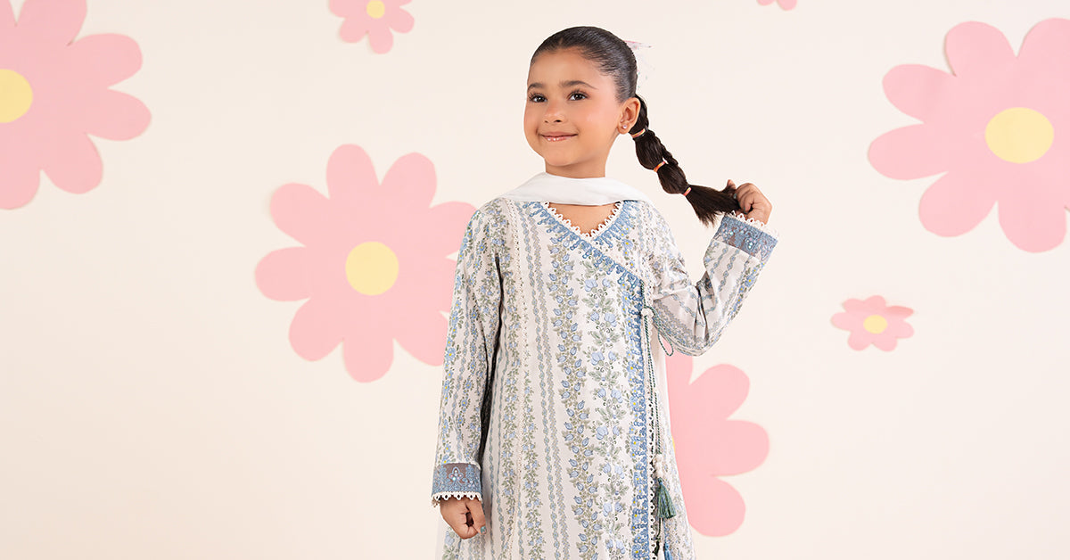 3 Piece Embroidered Lawn Suit