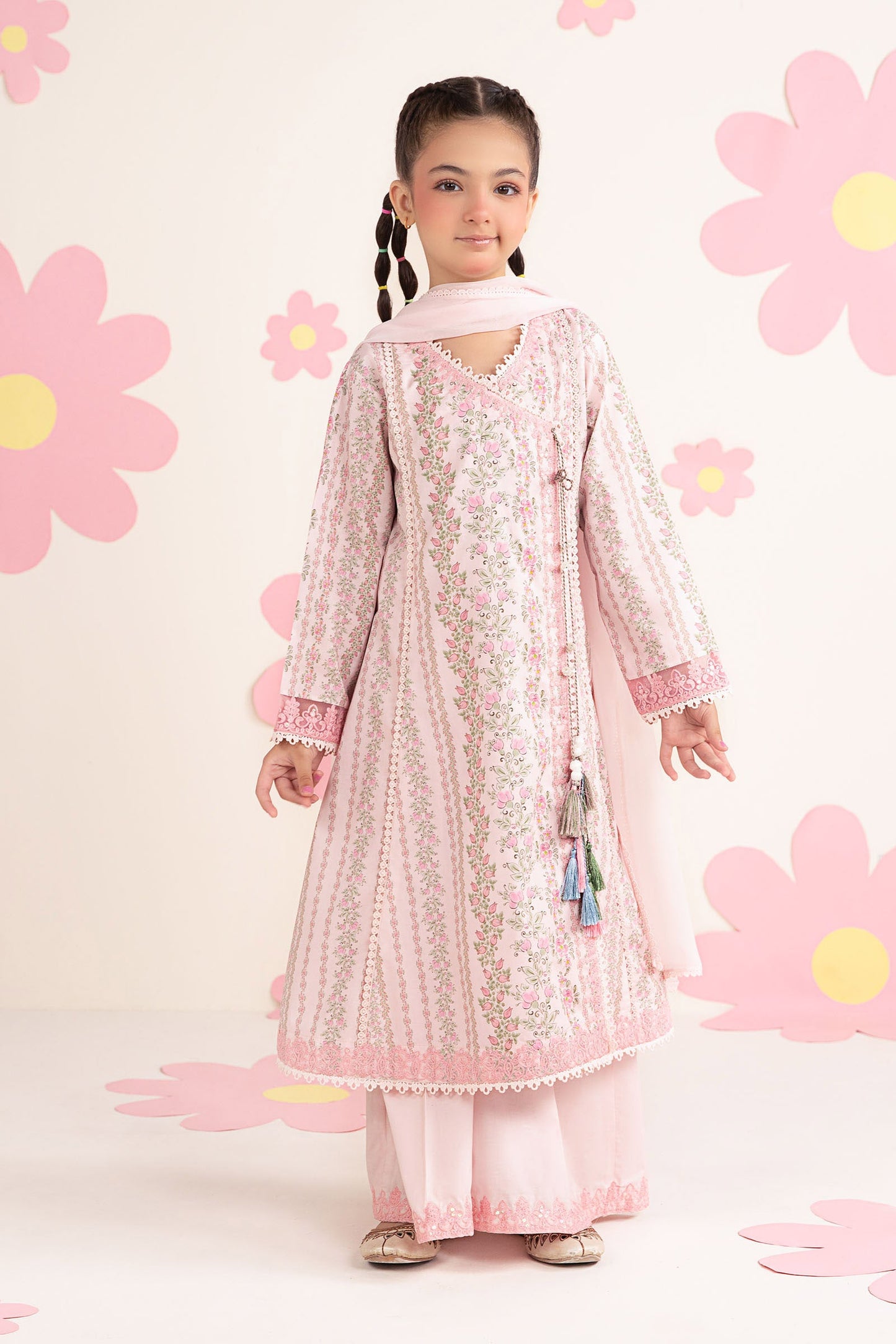 3 Piece Embroidered Lawn Suit