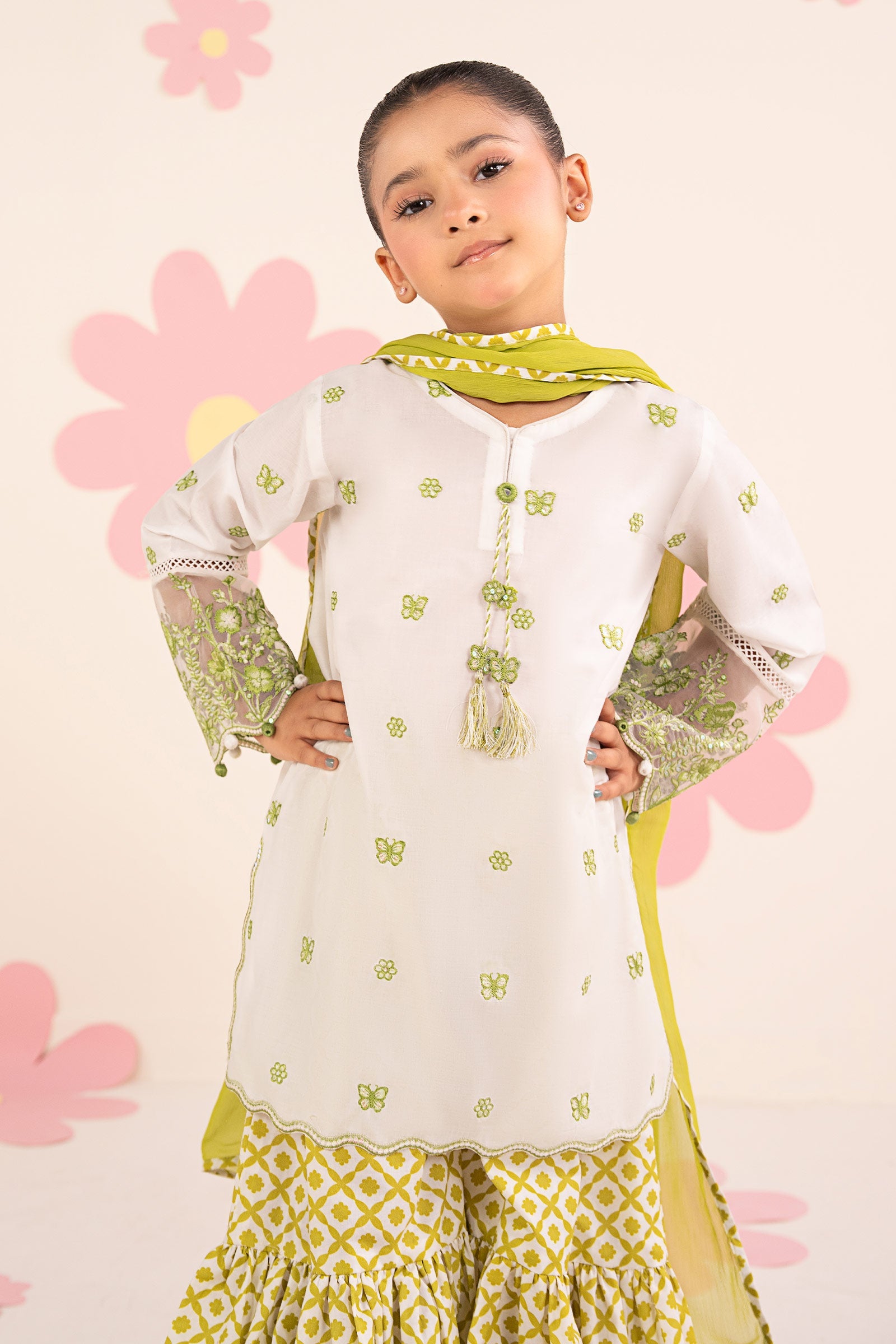 3 Piece Embroidered Lawn Suit