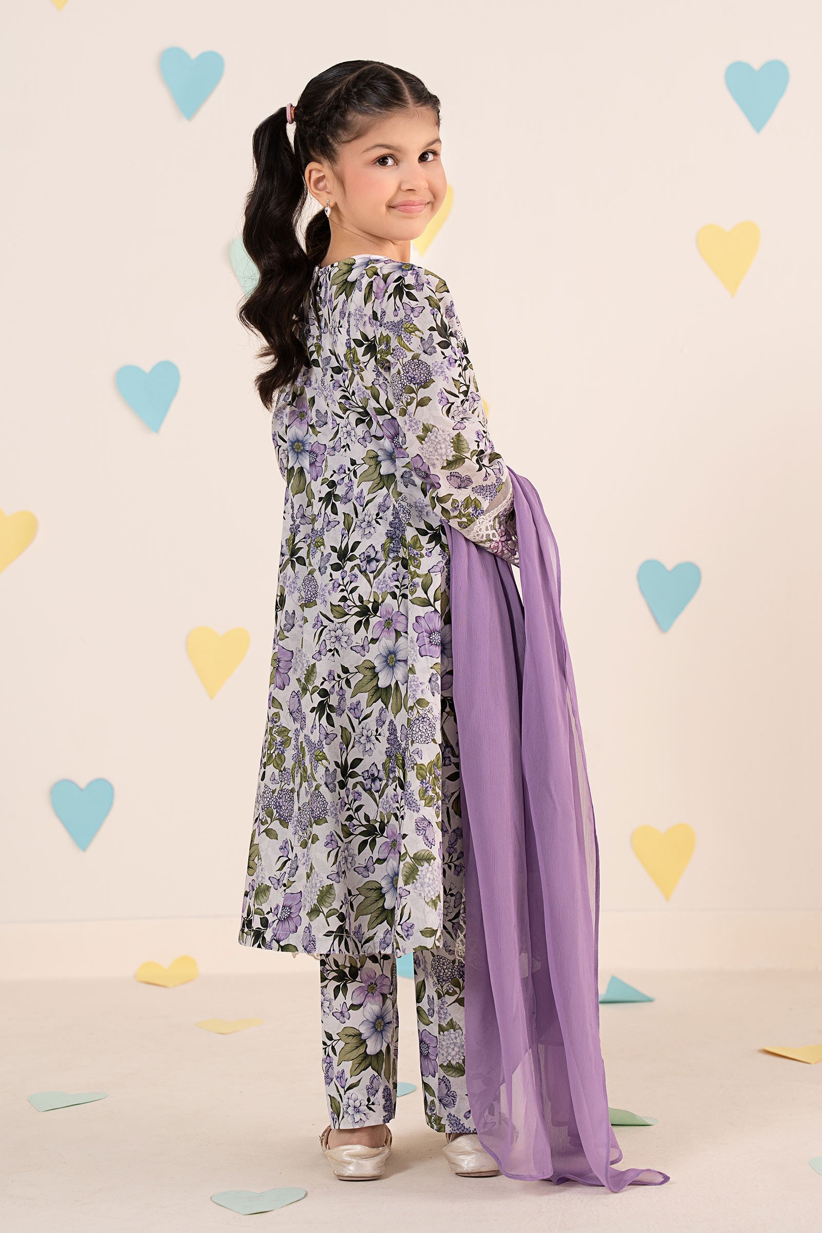 3 Piece Embroidered Lawn Suit