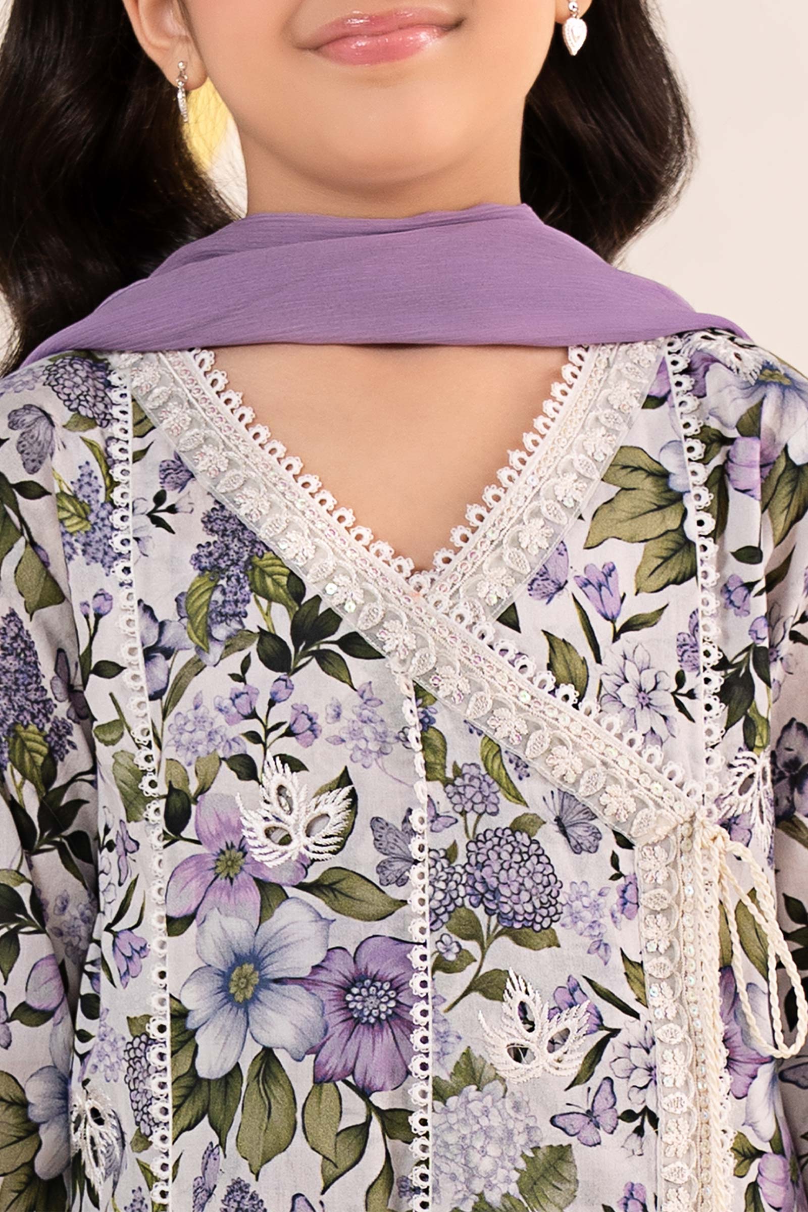 3 Piece Embroidered Lawn Suit