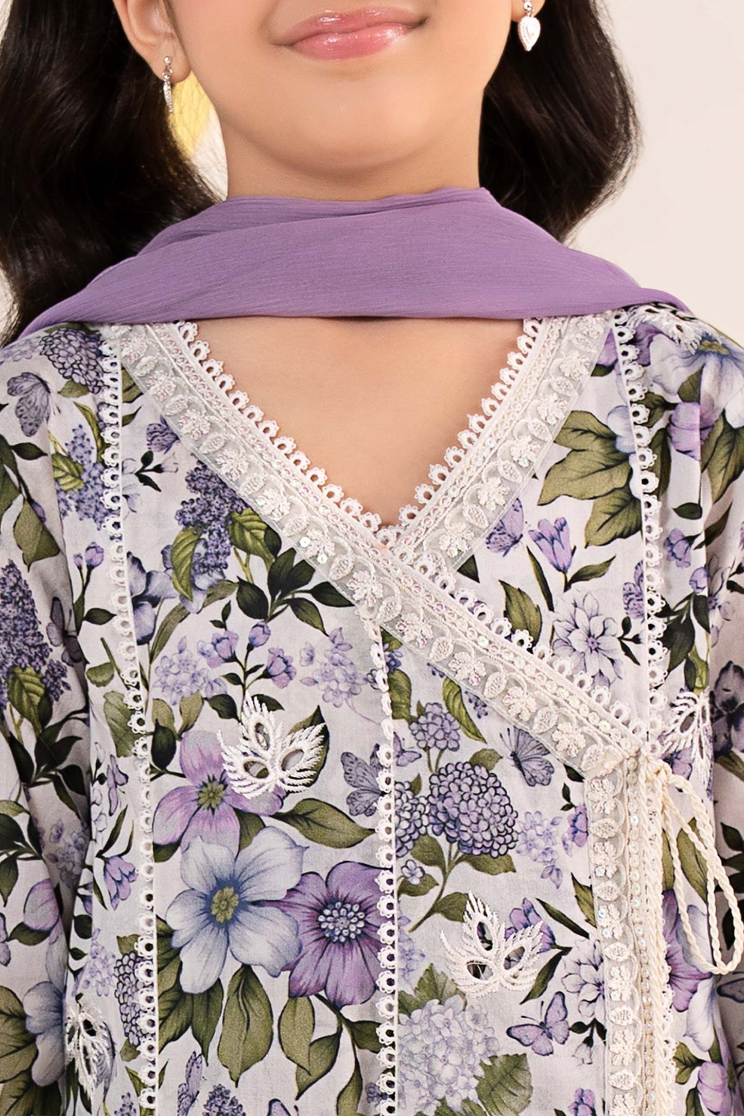 3 Piece Embroidered Lawn Suit