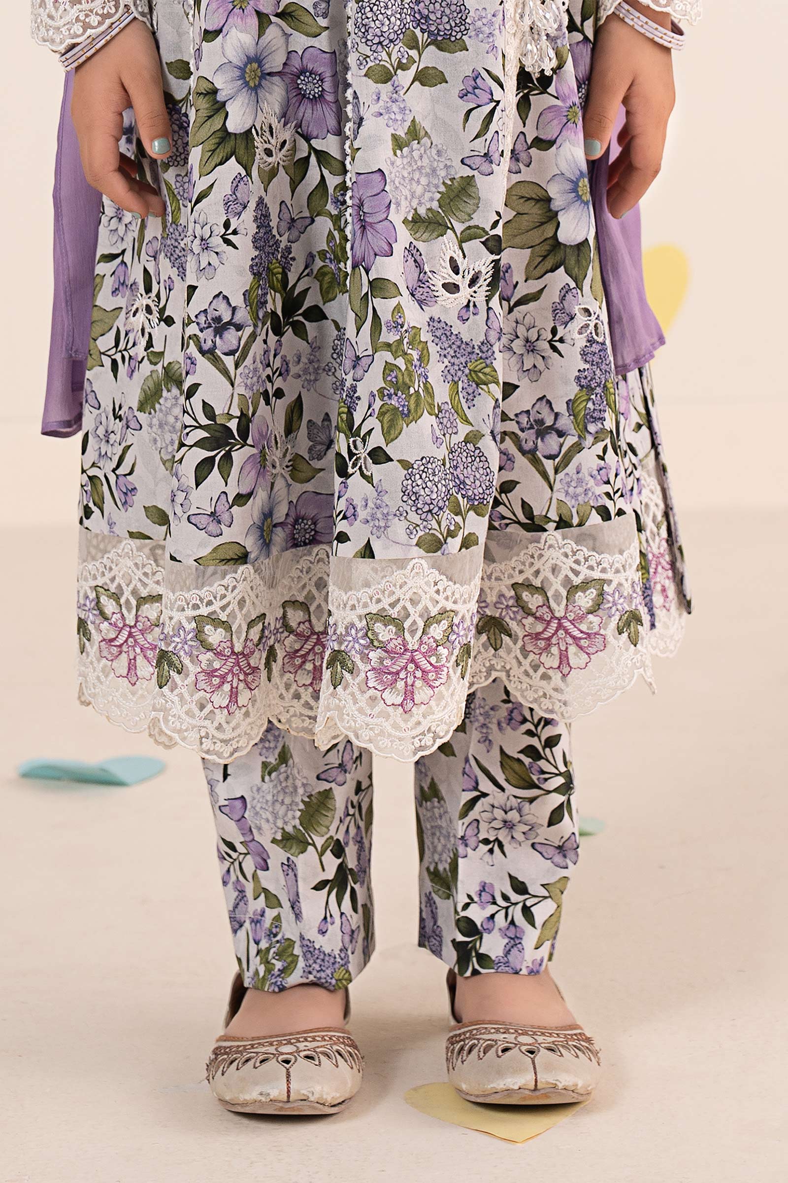 3 Piece Embroidered Lawn Suit