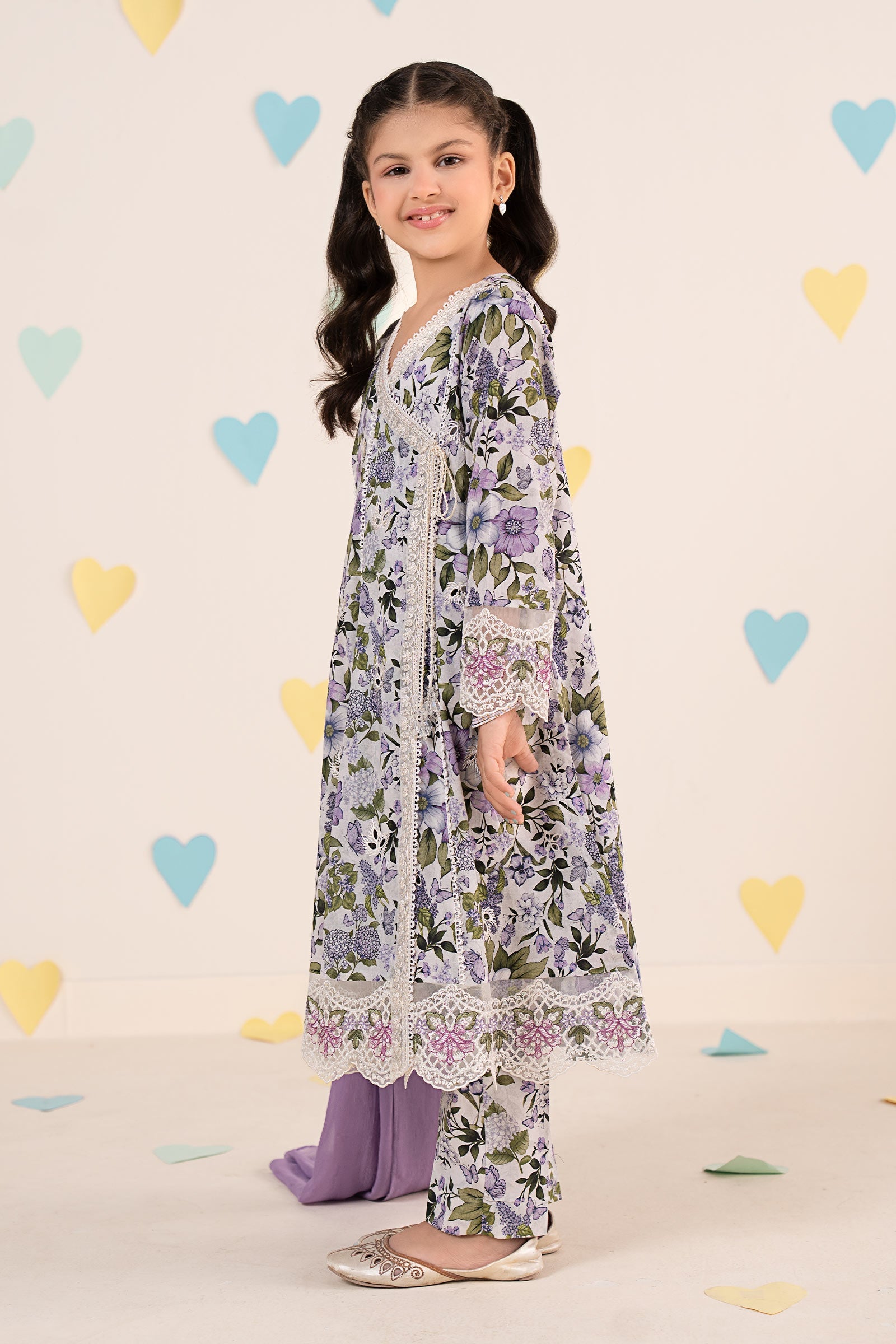 3 Piece Embroidered Lawn Suit