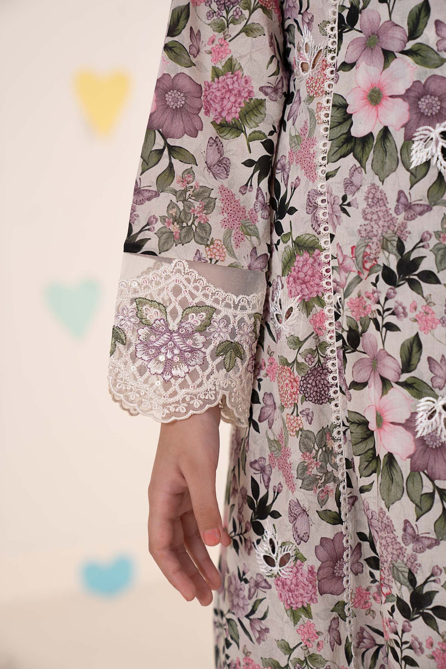 3 Piece Embroidered Lawn Suit