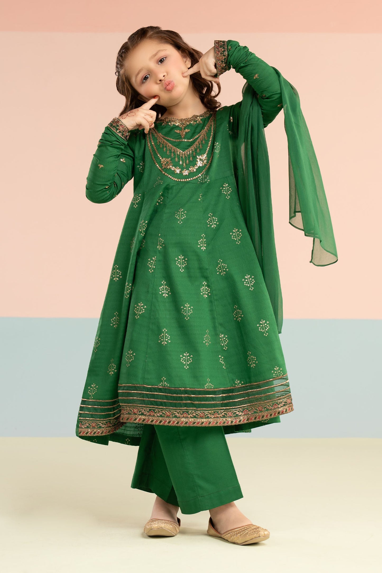 2 Piece Embroidered Lawn Suit