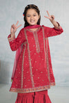 3 Piece Embroidered Dobby Suit