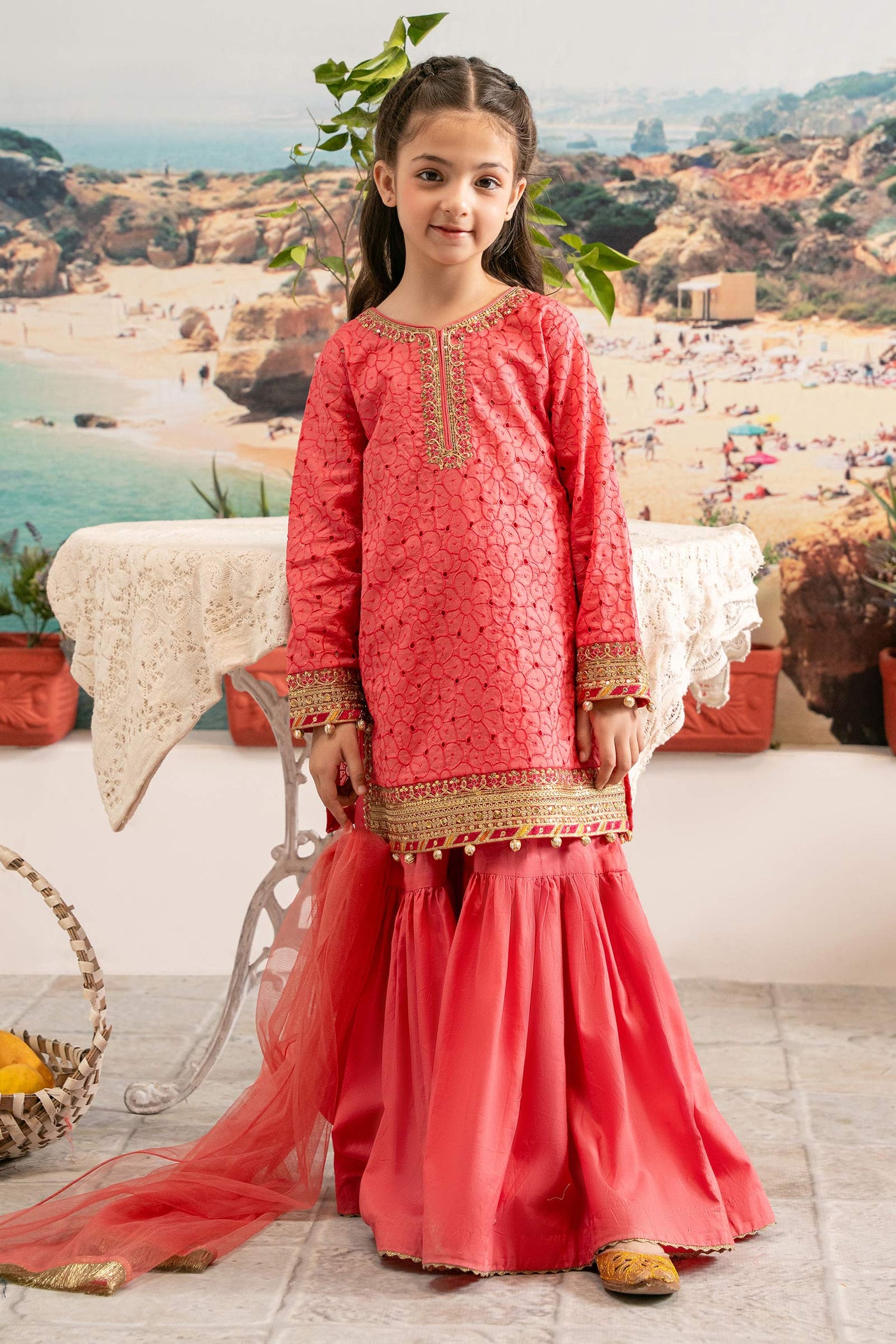 3 Piece Embroidered Lawn Suit