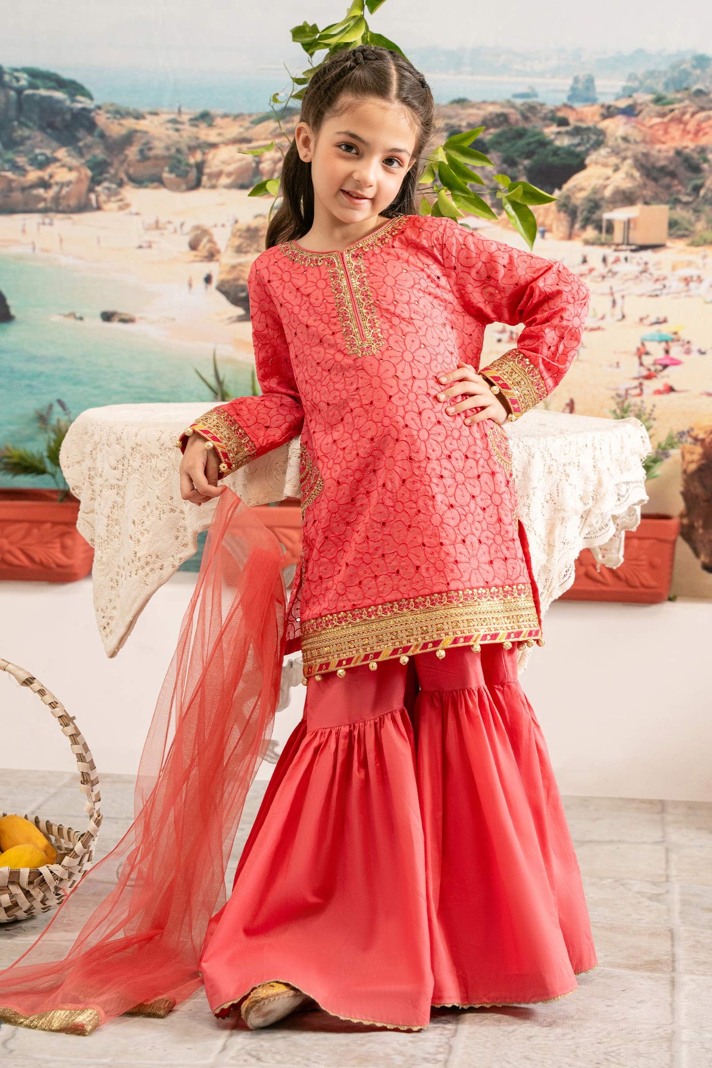 3 Piece Embroidered Lawn Suit