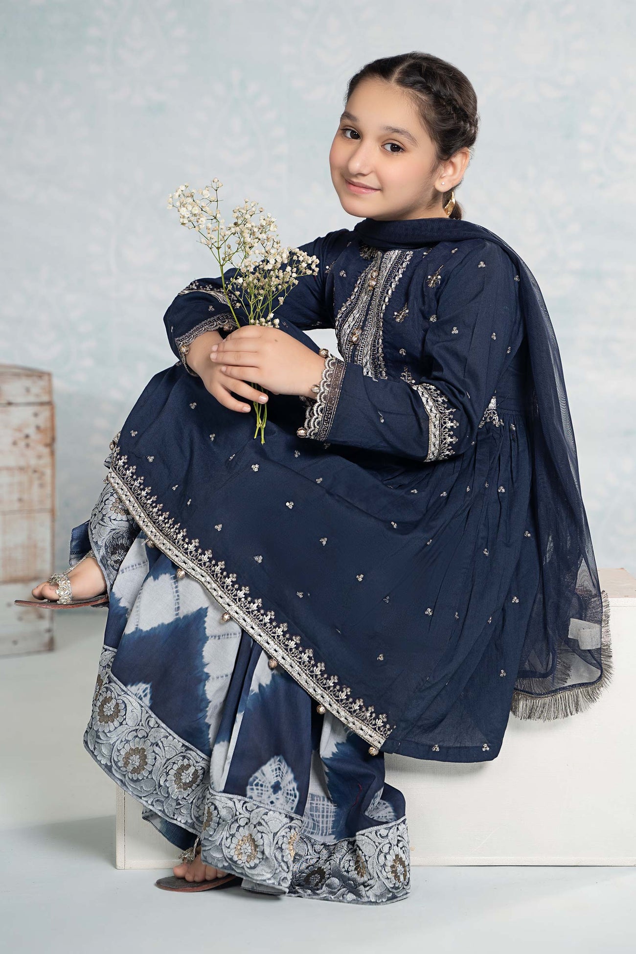 3 Piece Embroidered Lawn Suit