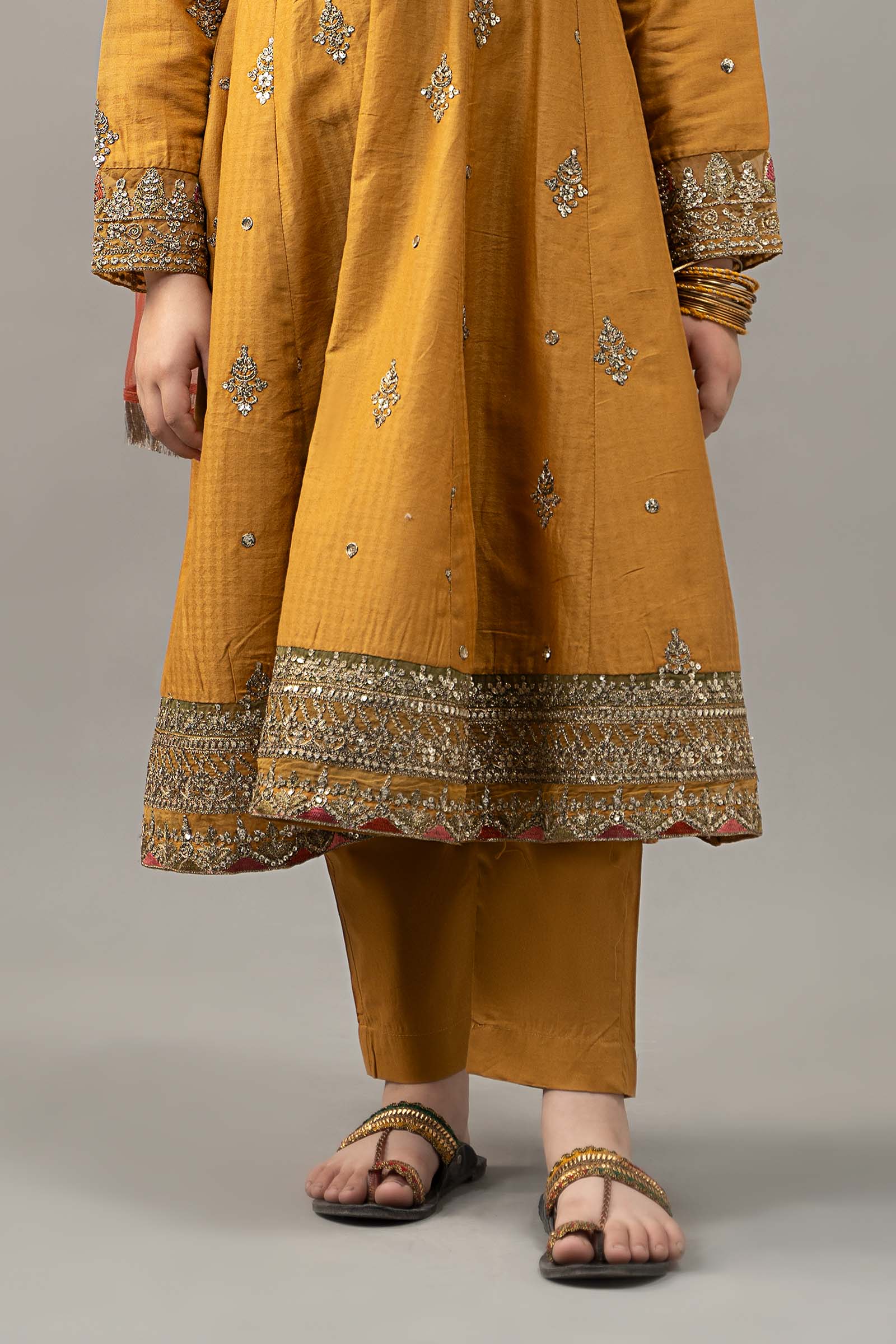 3 Piece Embroidered Dobby Lawn Suit