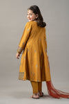 3 Piece Embroidered Dobby Lawn Suit