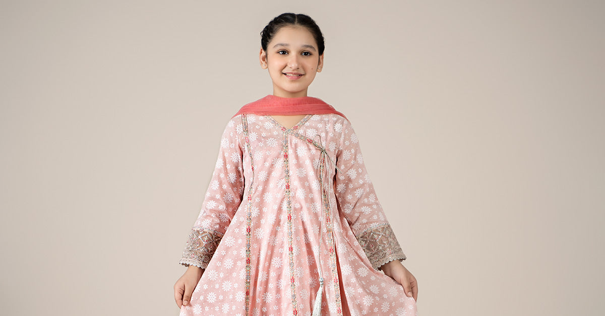 3 Piece Embroidered Lawn Suit