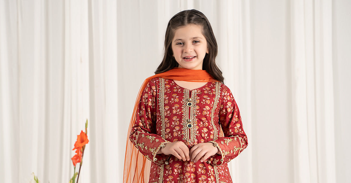 3 Piece Embroidered Lawn Suit