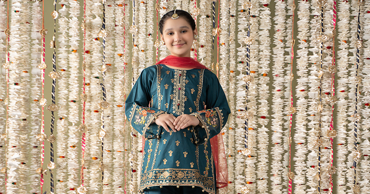 3 Piece Embroidered Lawn Suit