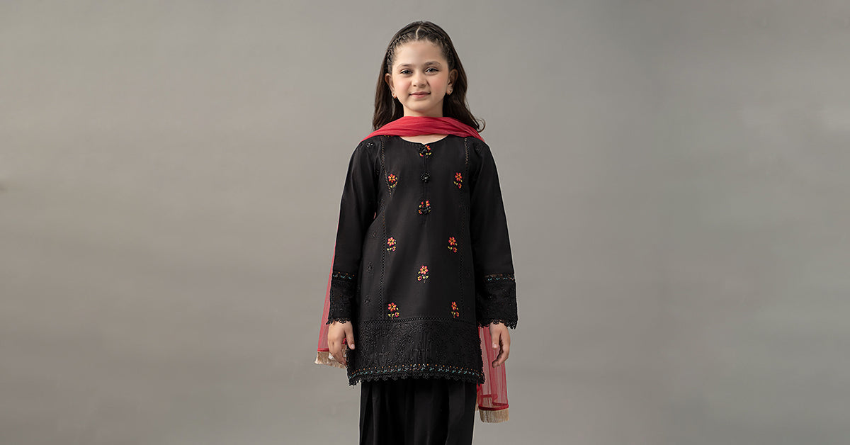 3 Piece Embroidered Lawn Suit