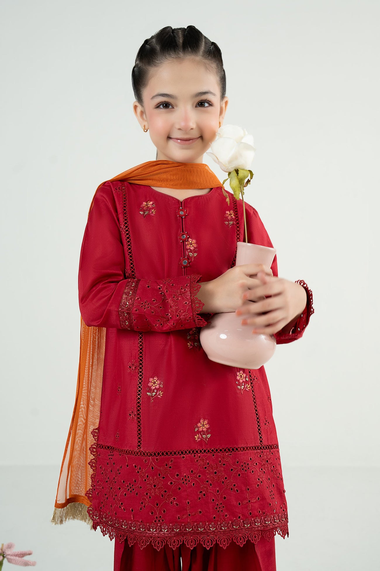 3 Piece Embroidered Lawn Suit