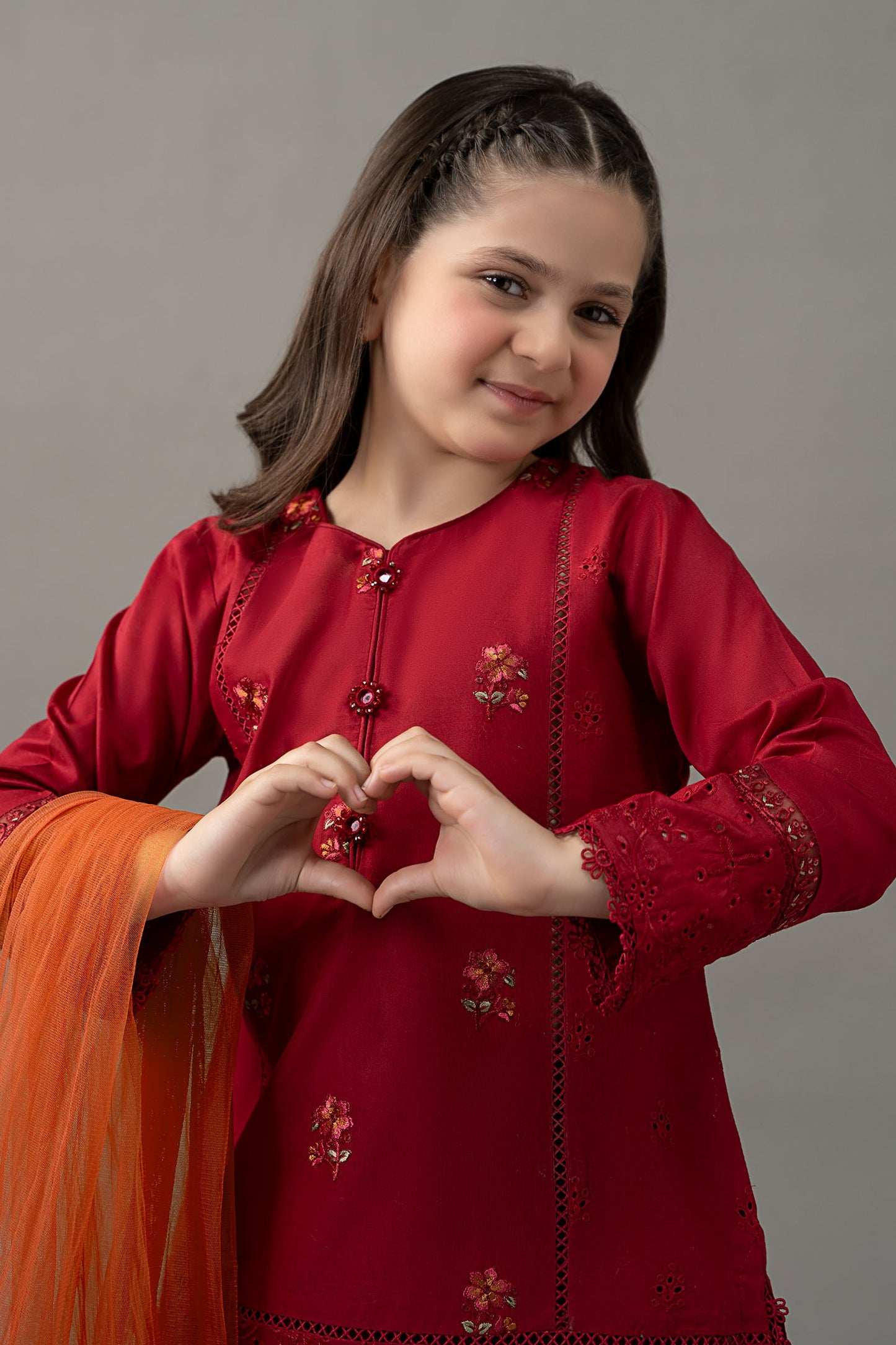 3 Piece Embroidered Lawn Suit