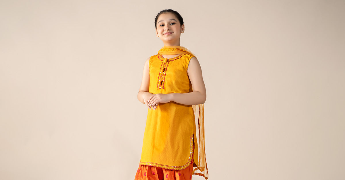 3 Piece Embroidered Dobby Lawn Suit