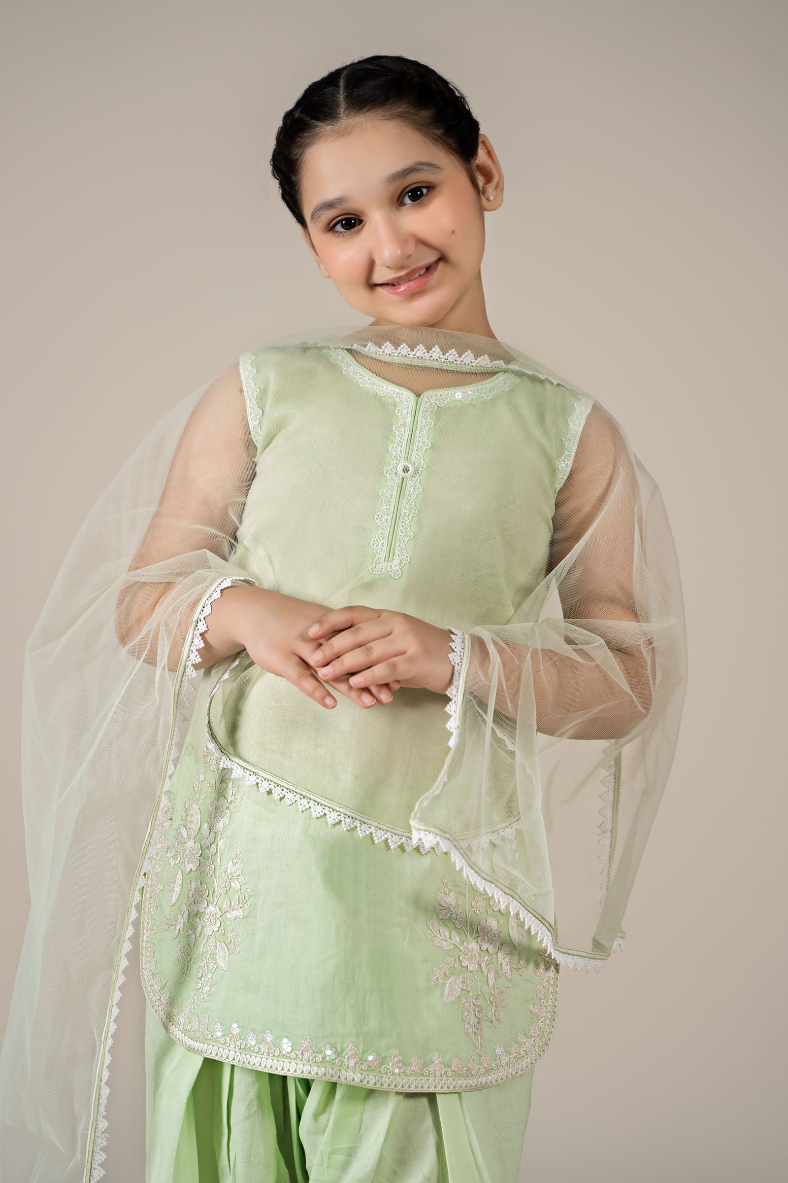 3 Piece Embroidered Lawn Suit