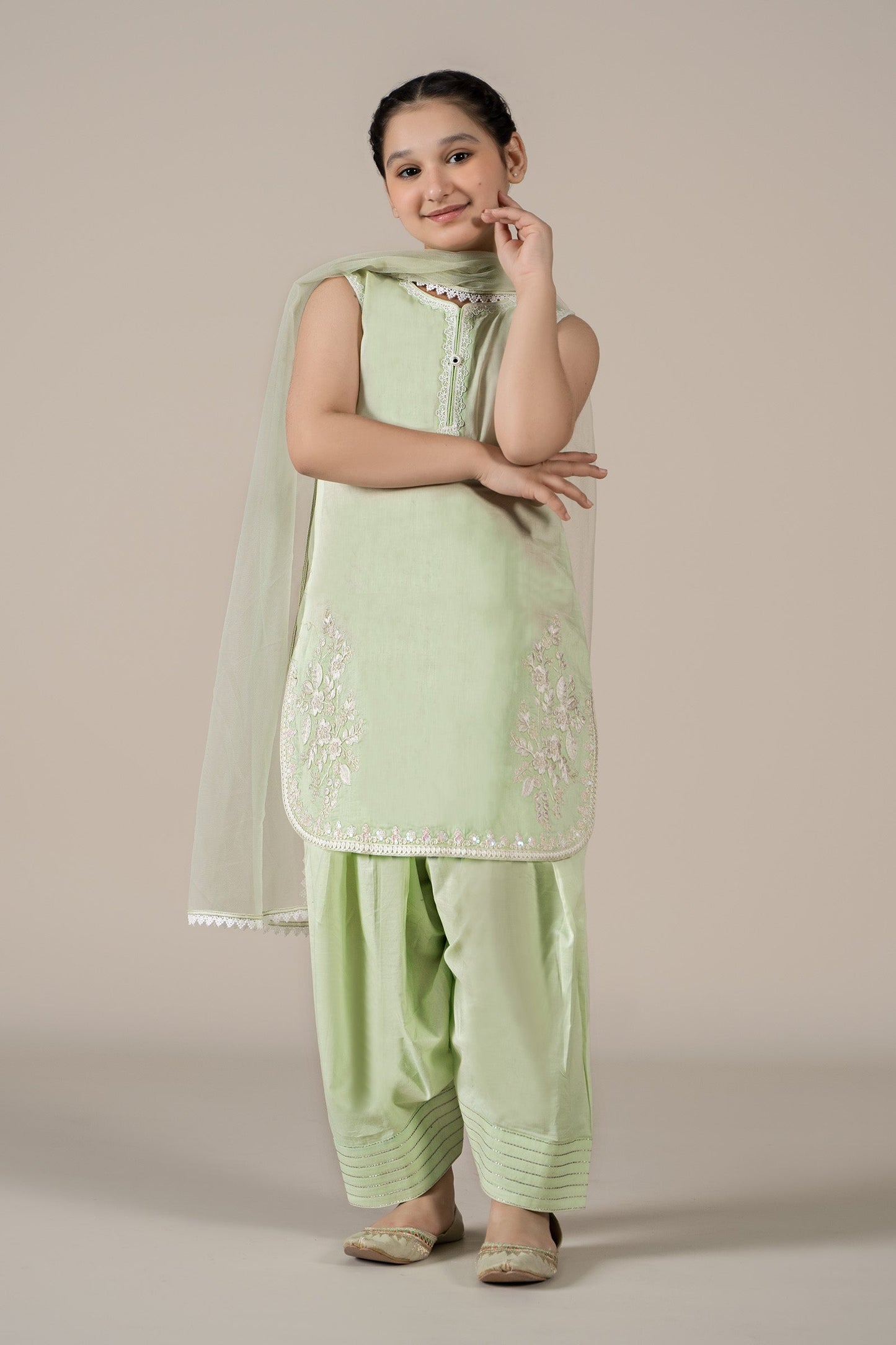 3 Piece Embroidered Lawn Suit