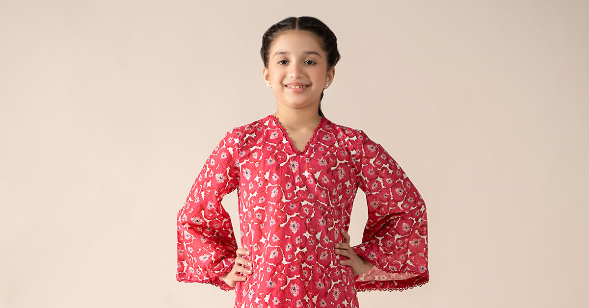 2 Piece Printed Lawn Suit