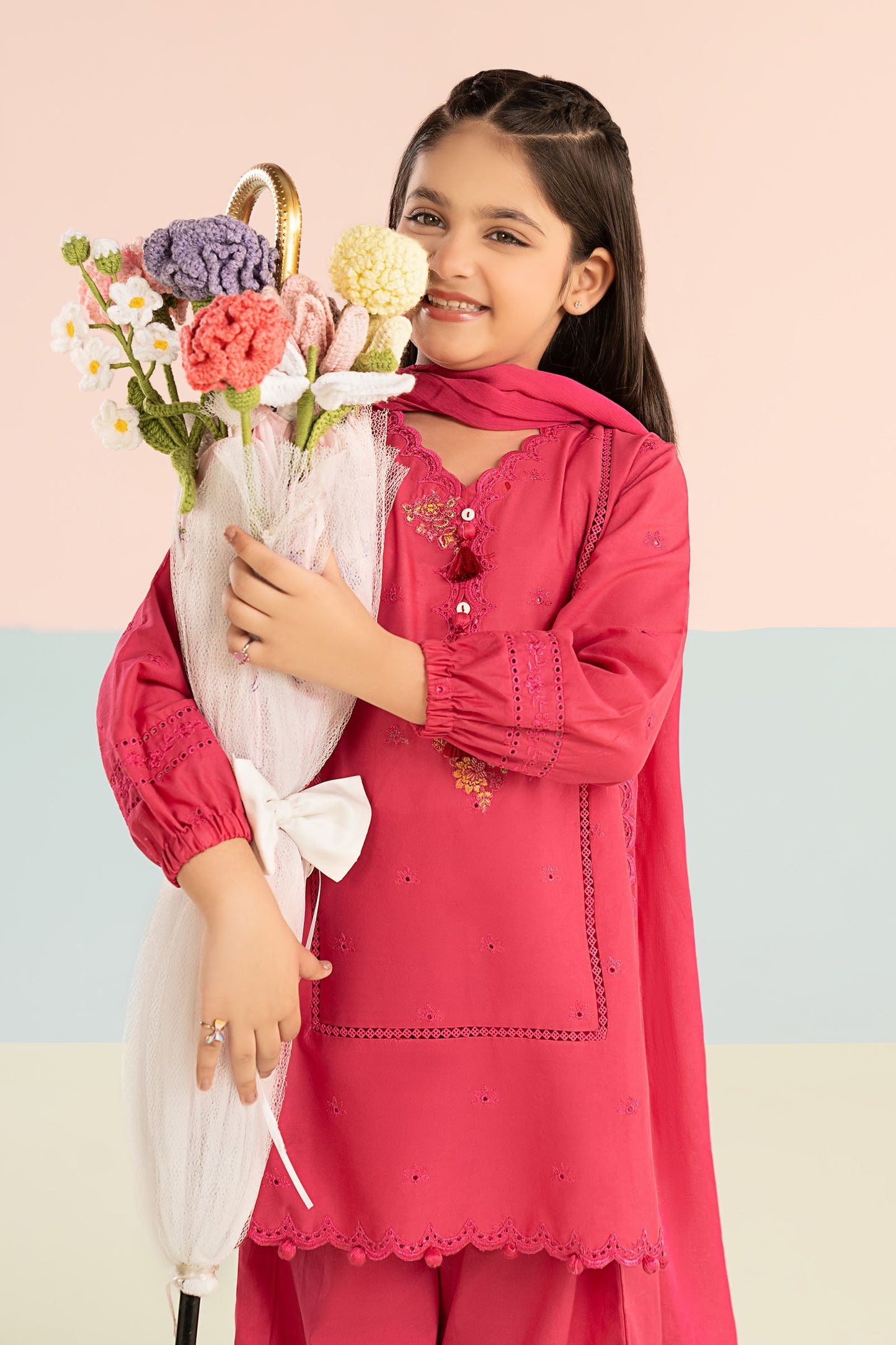 3 Piece Embroidered Lawn Suit