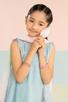 3 Piece Embroidered Paper Cotton Suit