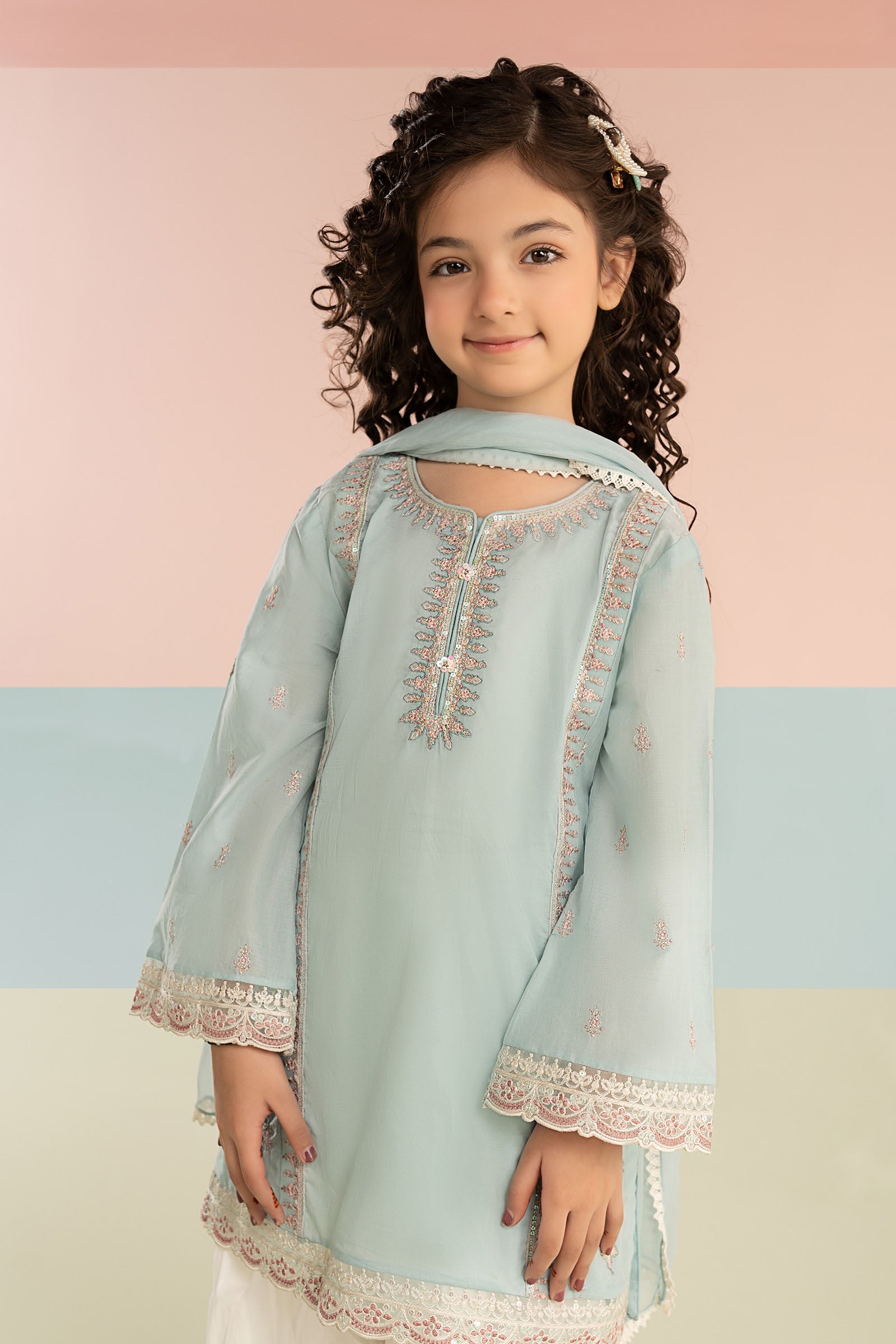 3 Piece Embroidered Lawn Suit