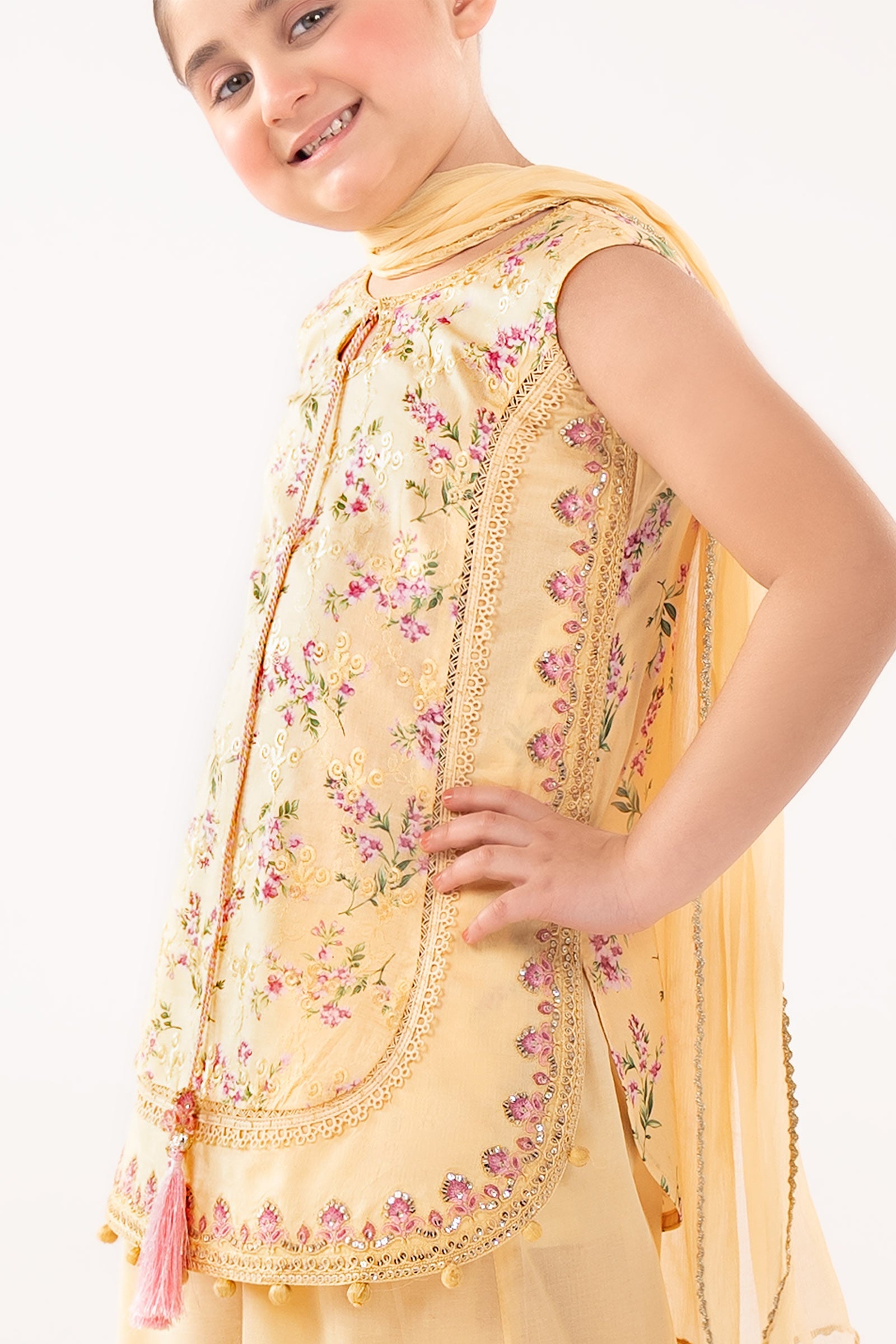 3 Piece Embroidered Lawn Suit