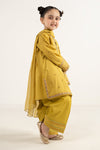 3 Piece Embroidered Dobby Lawn Suit