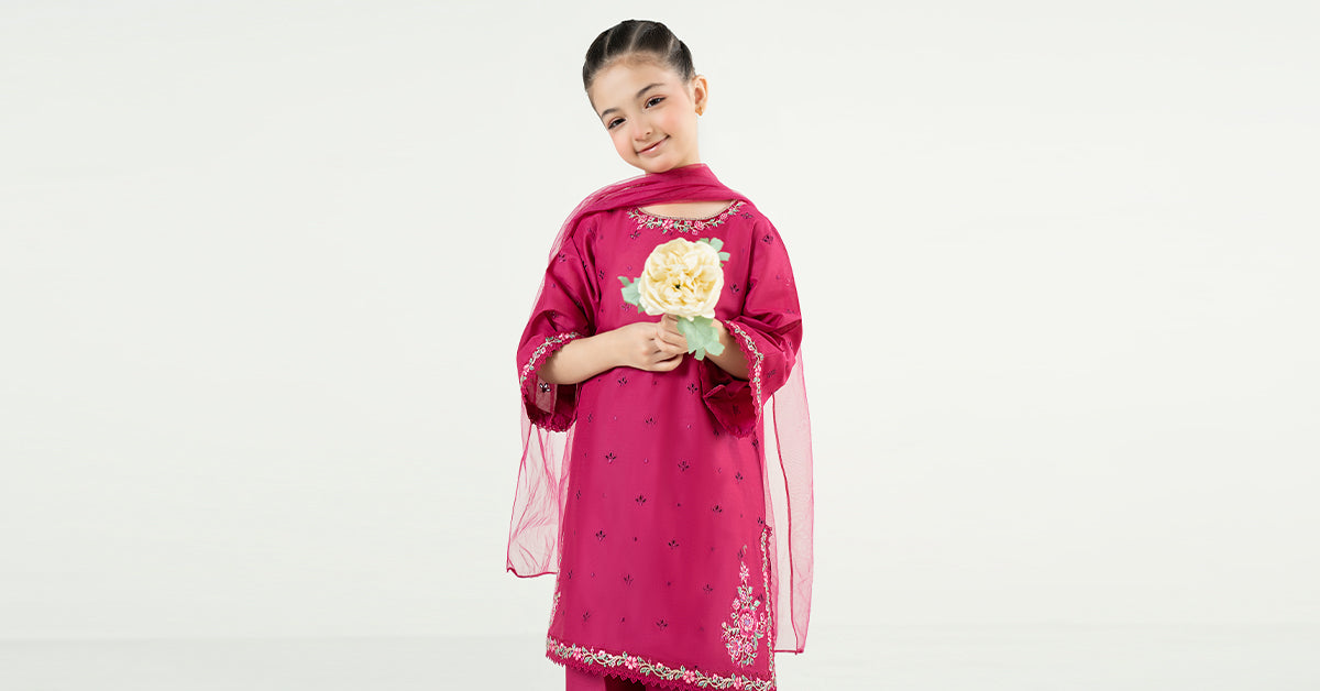3 Piece Embroidered Lawn Suit
