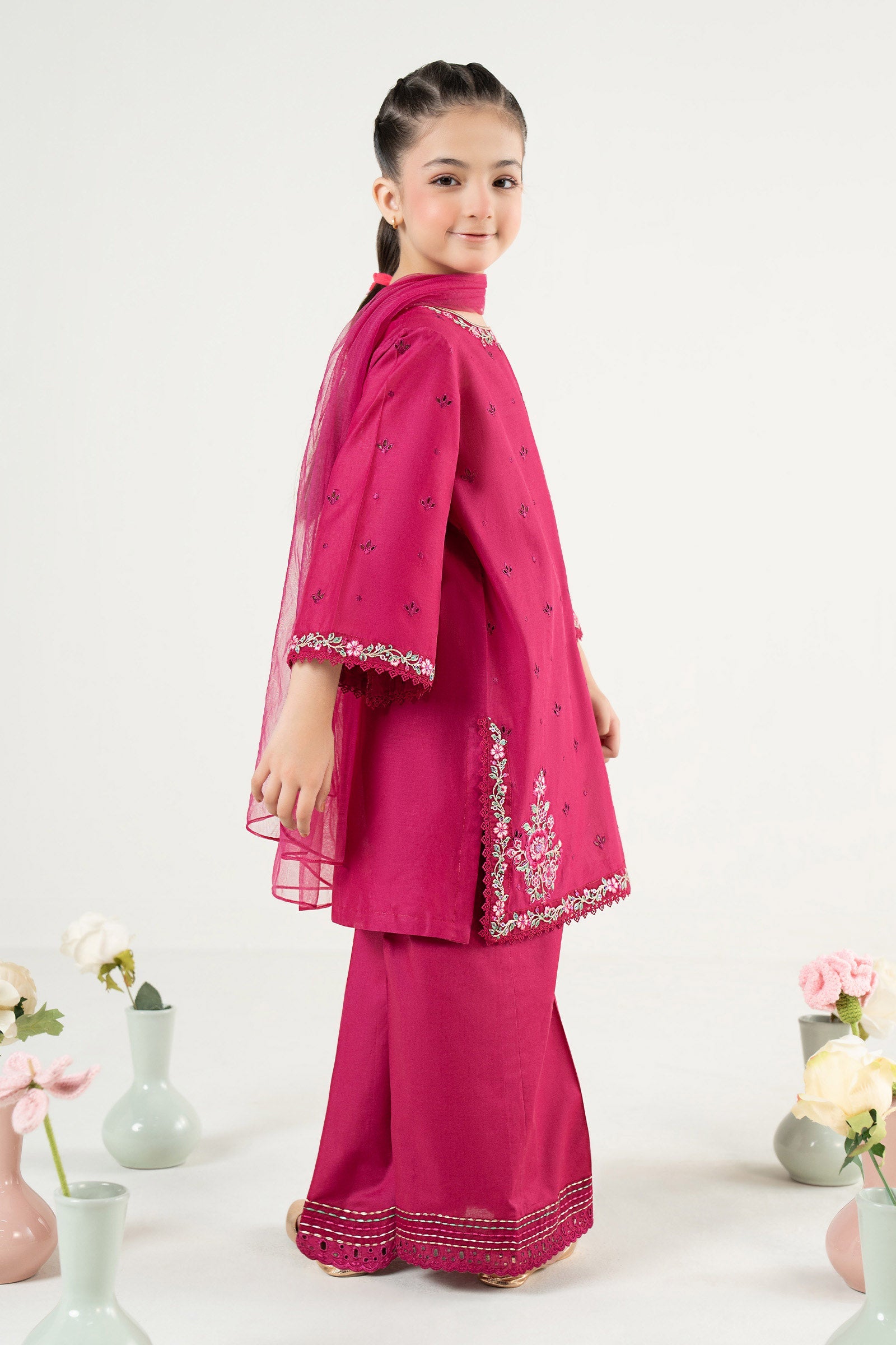 3 Piece Embroidered Lawn Suit
