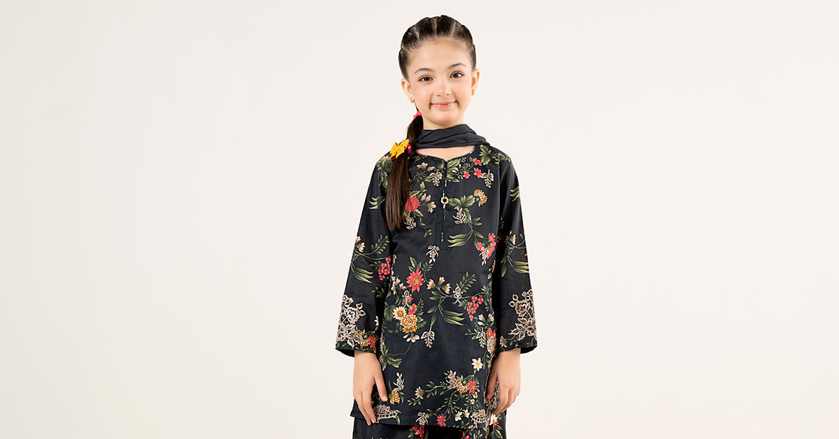 3 Piece Embroidered Lawn Suit