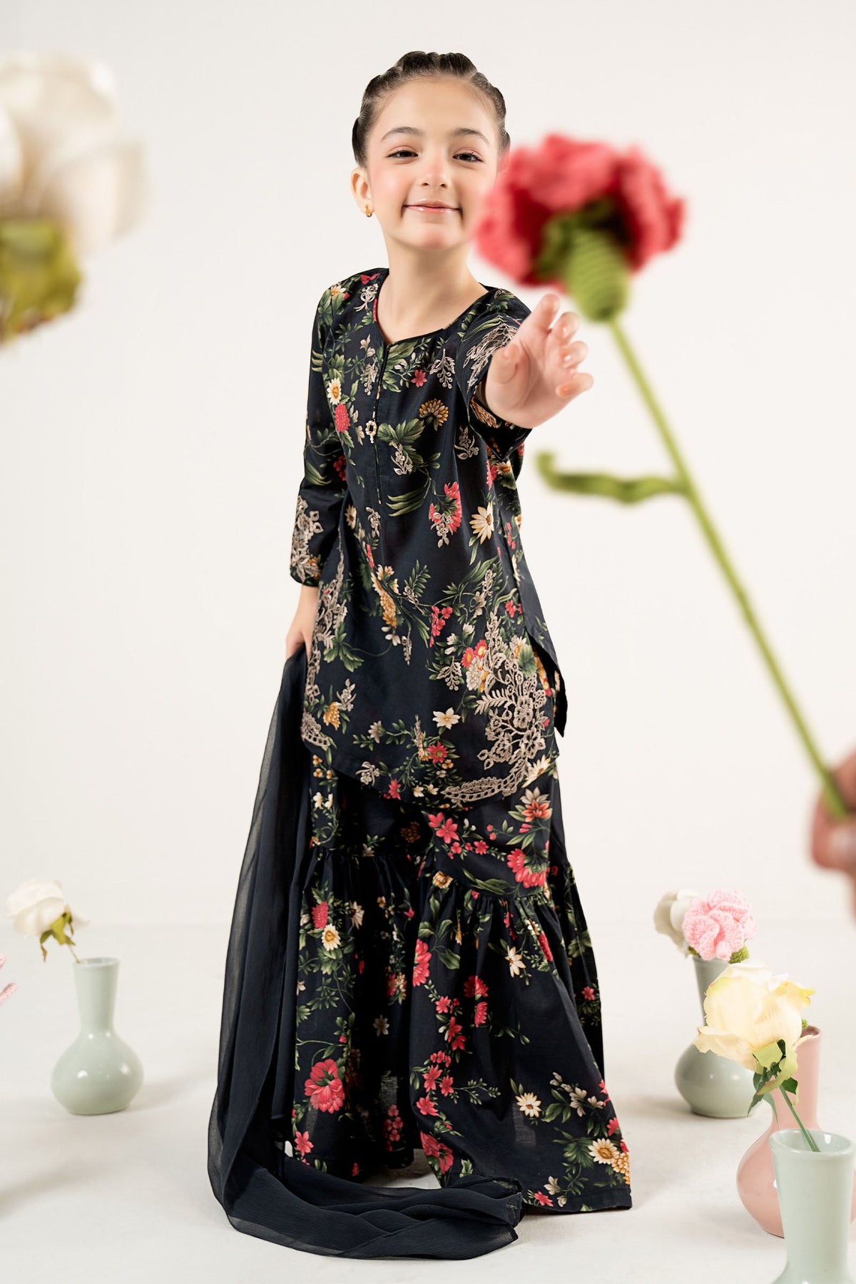 3 Piece Embroidered Lawn Suit