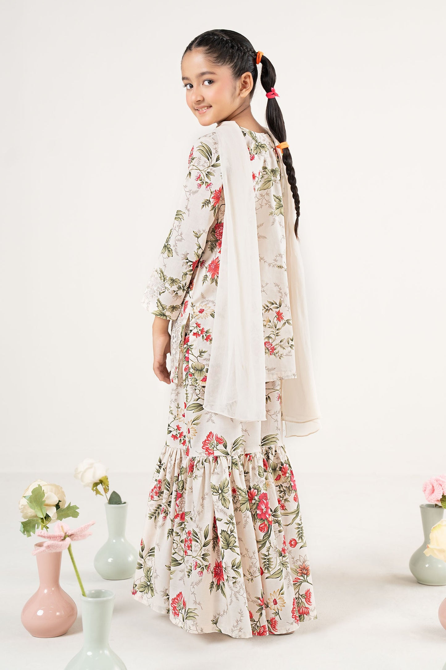 3 Piece Embroidered Lawn Suit