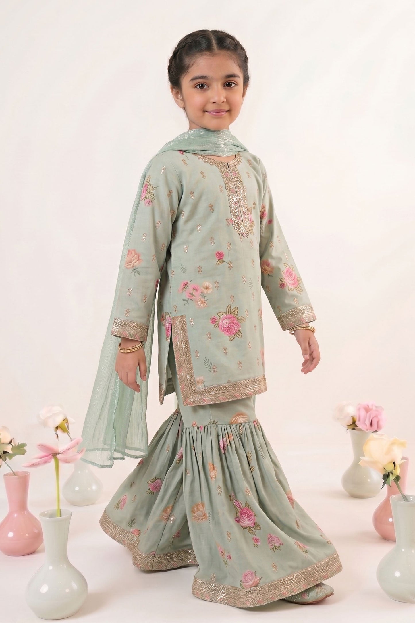 3 Piece Embroidered Lawn Suit