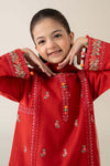 3 Piece Embroidered Dobby Suit