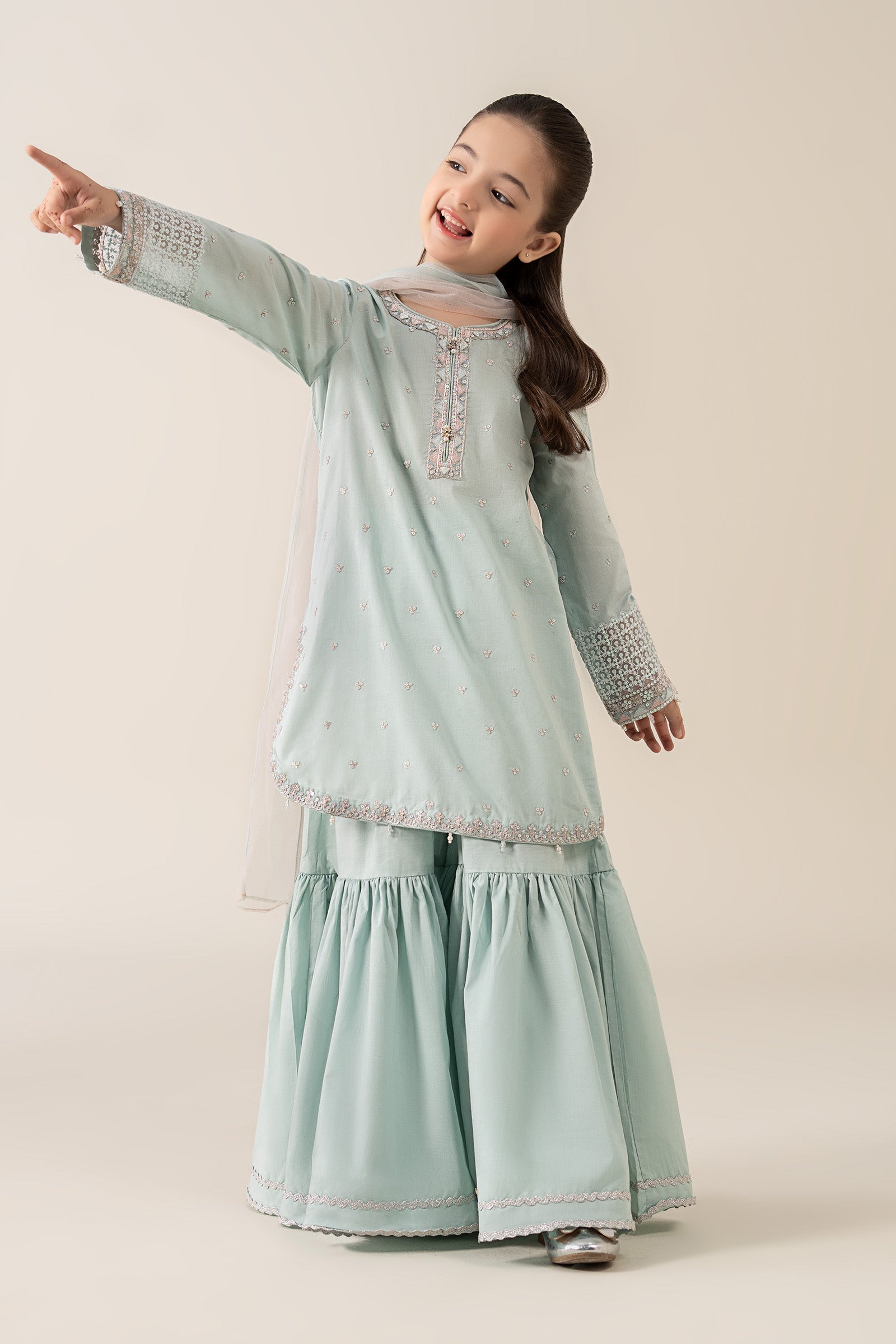 3 Piece Embroidered Lawn Suit