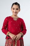 3 Piece Embroidered Linen Suit