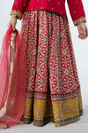 3 Piece Embroidered Linen Suit