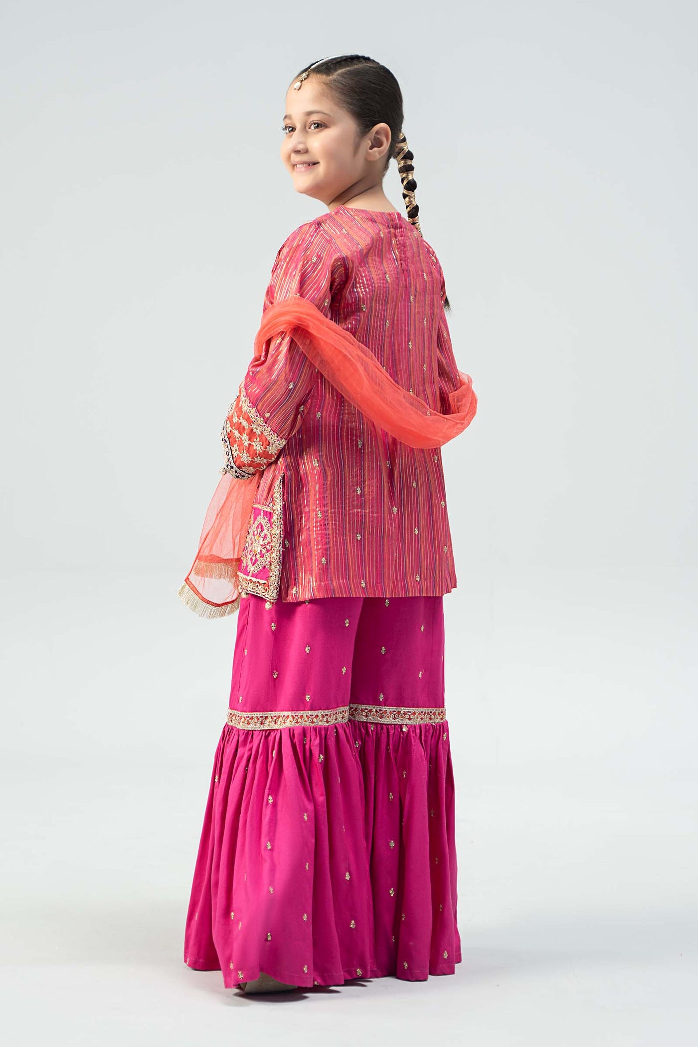 3 Piece Embroidered Suit