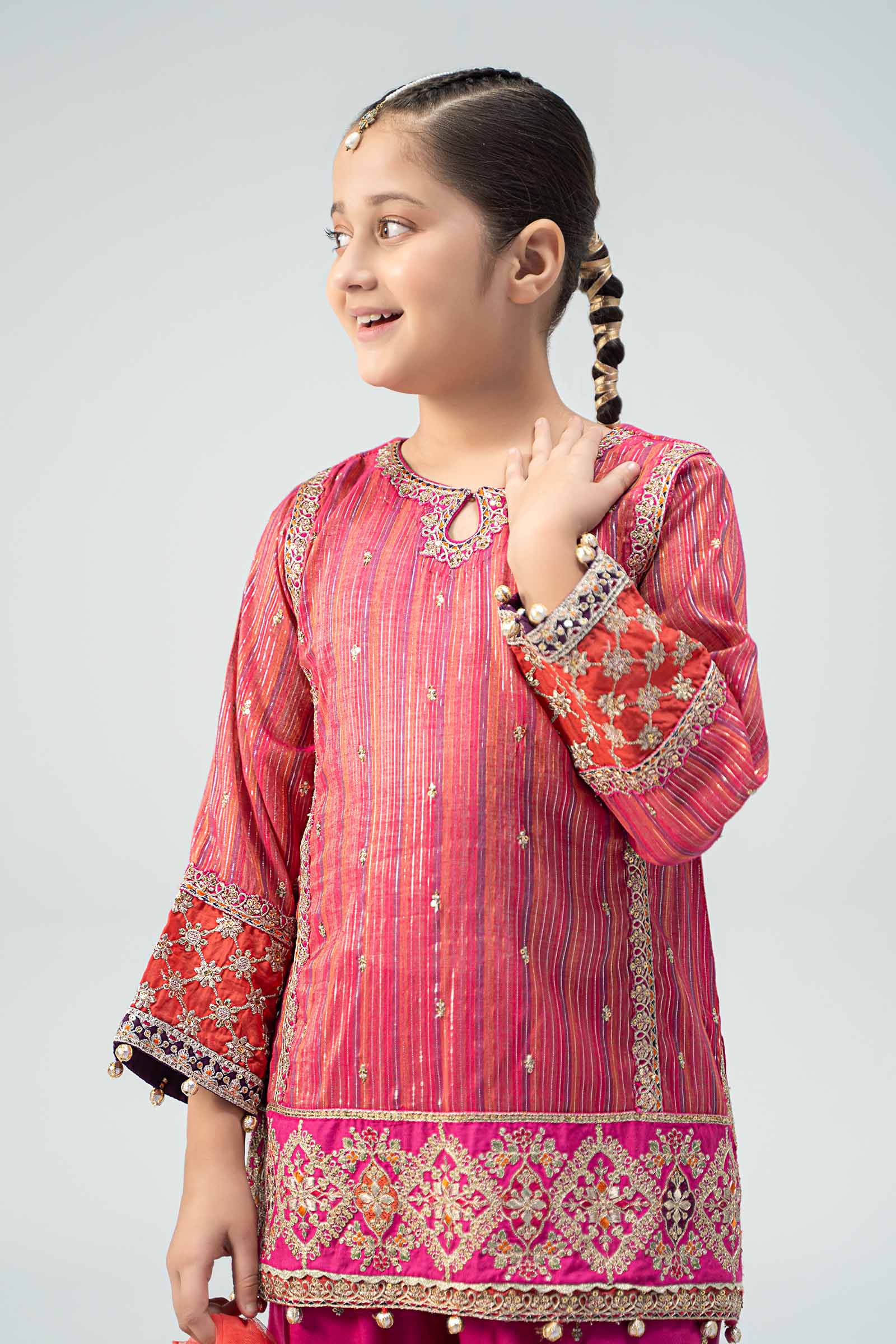 3 Piece Embroidered Suit