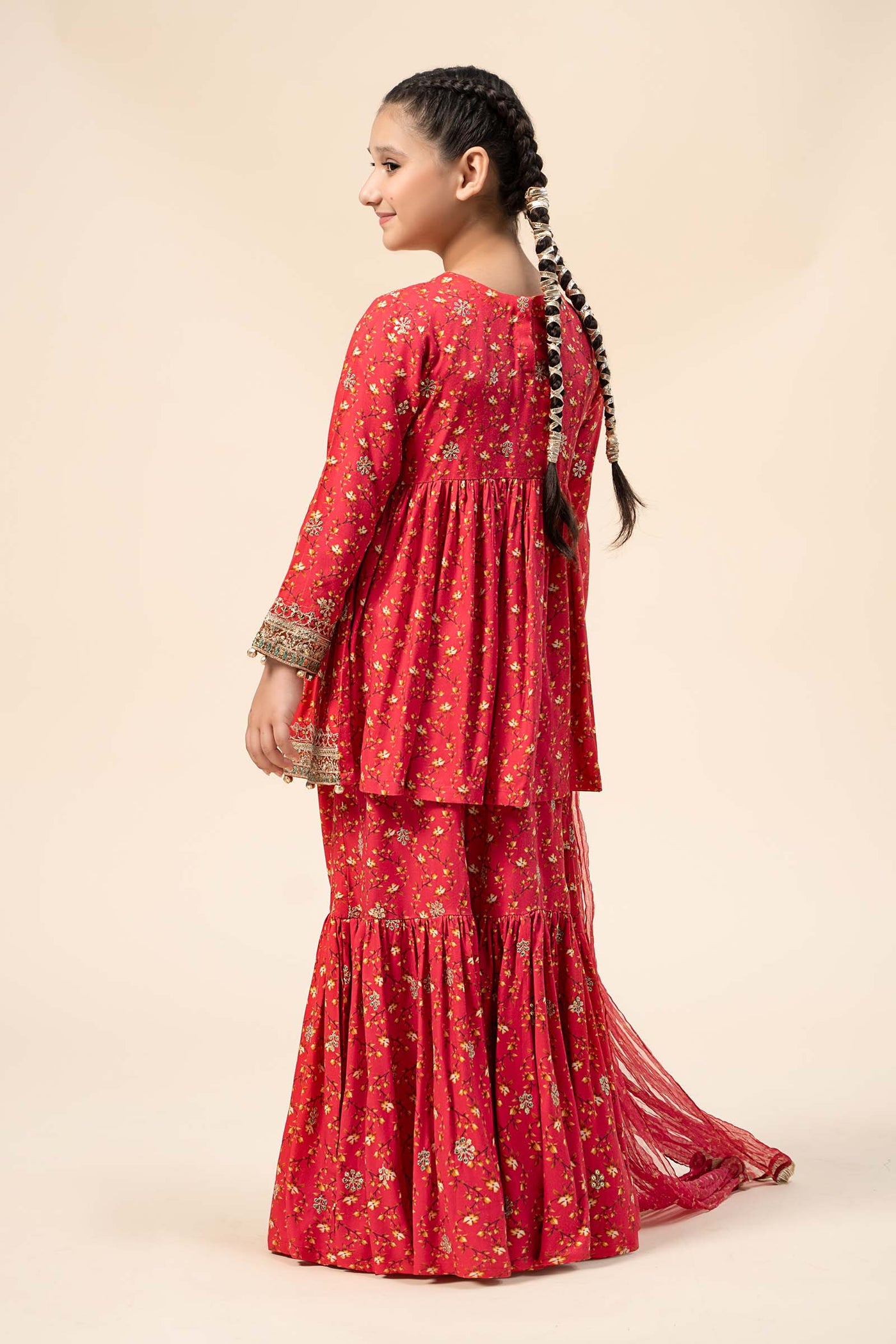 3 Piece Embroidered Marina Twill Suit