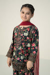 3 Piece Printed Linen Suit